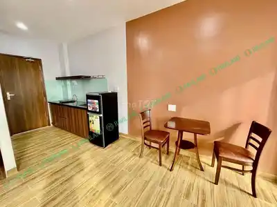 Студия в Нам Вьет А, рядом с мостом Тьен Сон, с балконом