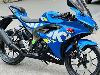 Мотоцикл Suzuki GSX 150 2023 синий, родной двигатель в отличном тихом состоянии