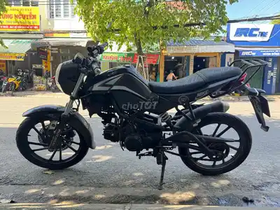 Мотоцикл с механической трансмиссией Kpipe 50cc, черный