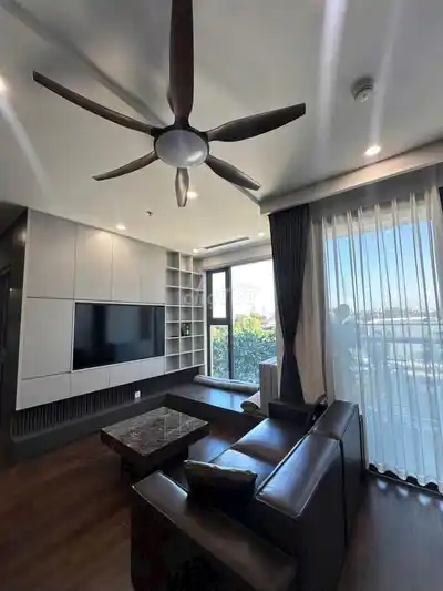 2-комнатные апартаменты Masteri в Vinhomes Smart City с видом на озеро