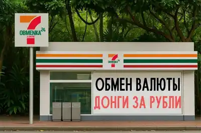 Обмен валюты (донги/USD₮/USD/EUR/RUB)
