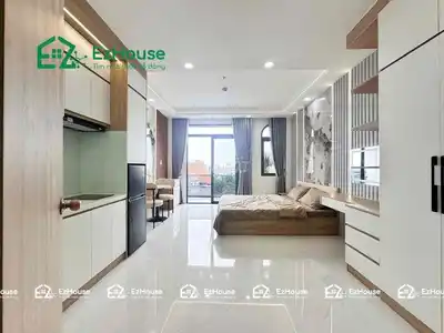 🏡 Квартира с балконом, полная мебель-Phan Văn Trị-Dương Quảng Hàm, охрана