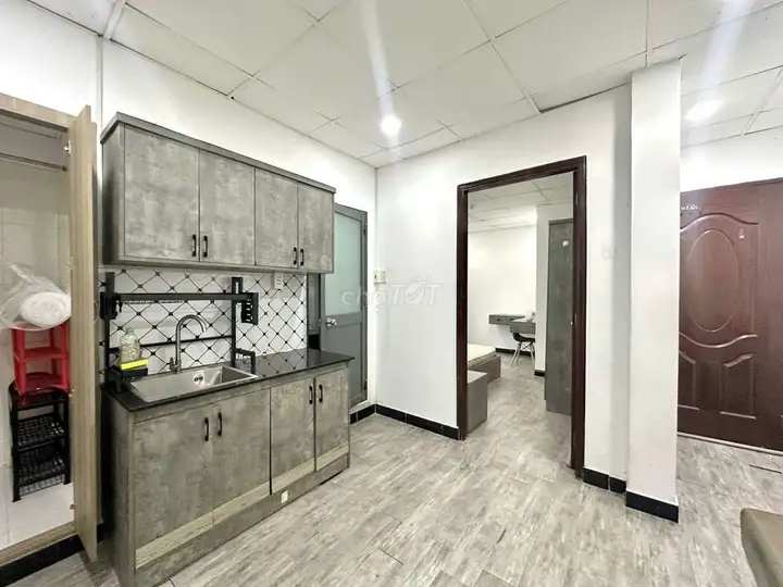 Квартира 1 сп. Фу Нхуан, 40м2, балкон, кухня, полная меблировка