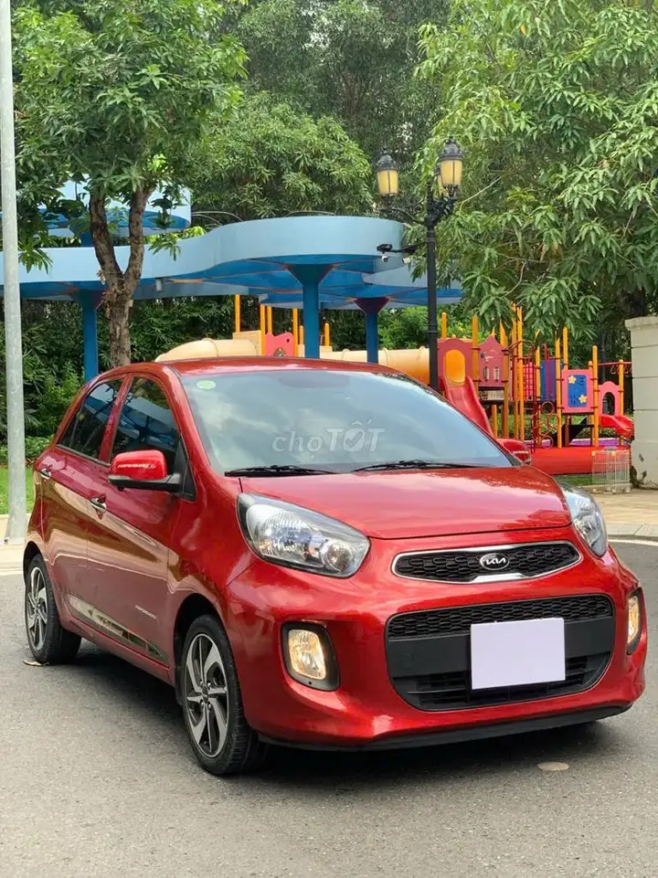 KIA MORNING DELUXE 1.2AT 2021 красный, автомат