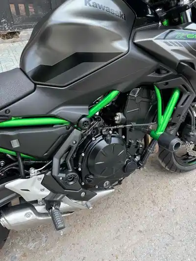Kawasaki Z650 2023, запас хода 18k, с антипробуксовочной системой