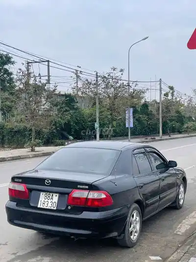 Mazda 626, механическая коробка передач, бензин, черный, 5 мест