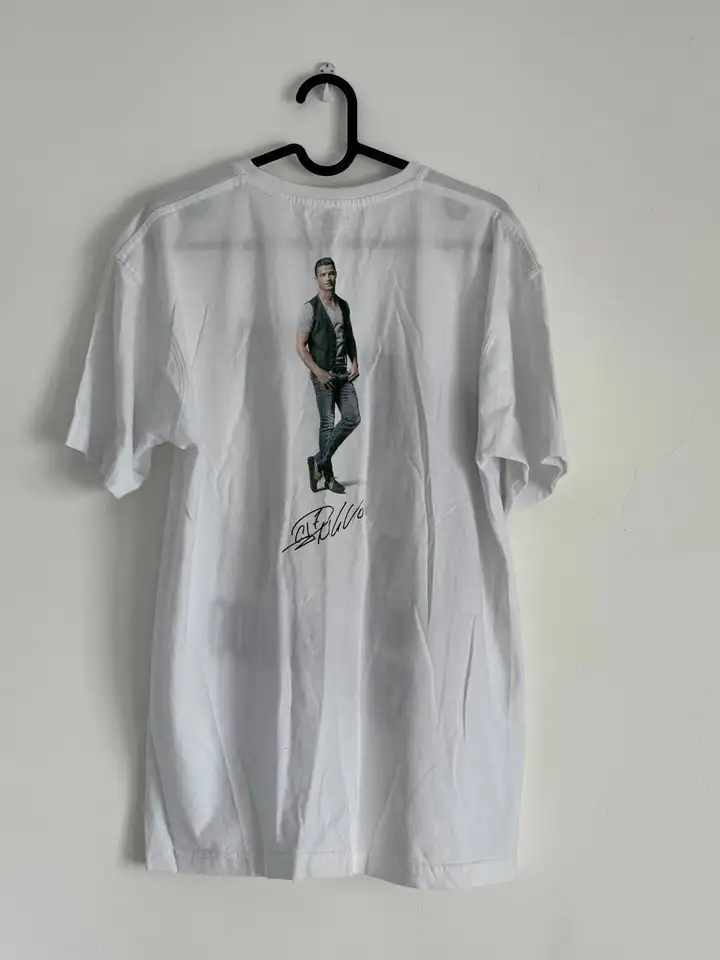 Шорты джинсовые De Facto, рубашки Zara, футболка CR7