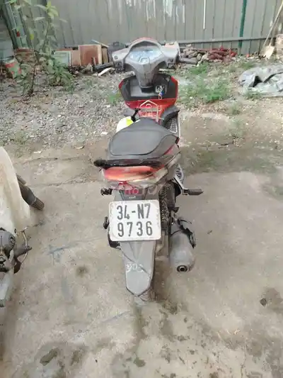 Honda Air Blade 2009 красно-черный