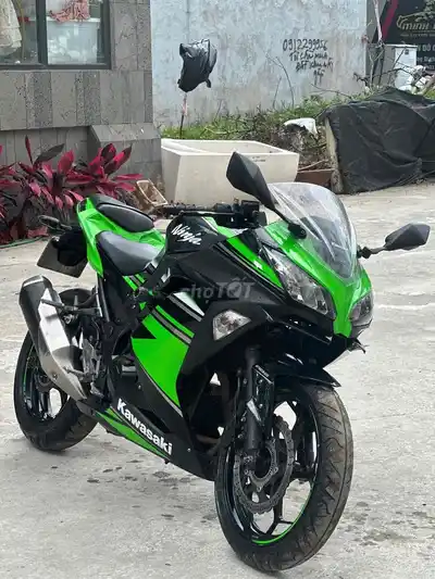 Kawasaki Ninja 300 2017 сине-черный