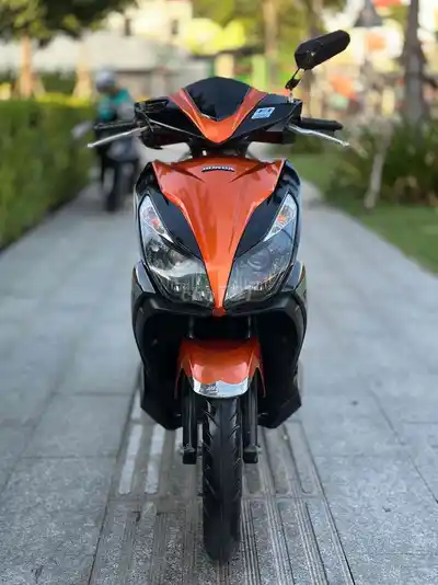 Honda Air Blade 2014 125cc черно-оранжевый