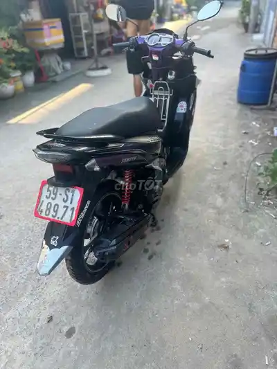 Yamaha Nouvo 5 FI 2012 Черно-фиолетовый