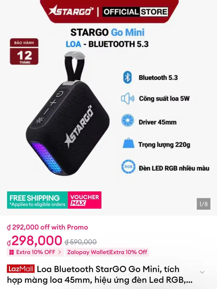 Колонка Bluetooth