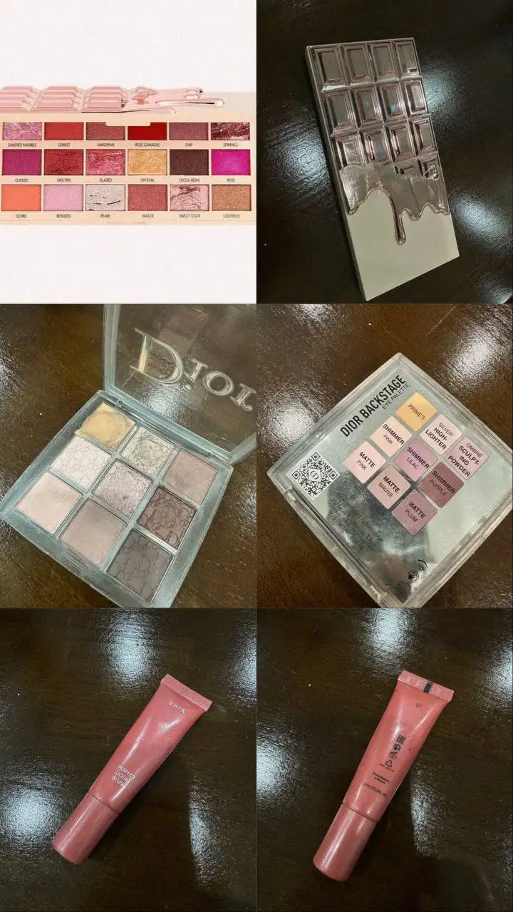 Косметика: I Love Revolution, Dior, SHIK