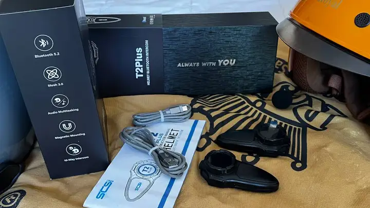 Мотогарнитура SCS T2 Plus