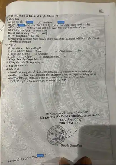 2 BN_49,5 М2 ИСТОЩЕНЫ НУЖДАЮЩЕЙСЯ МАТЕРЬЮ _ THANH KHE _ DA NANG