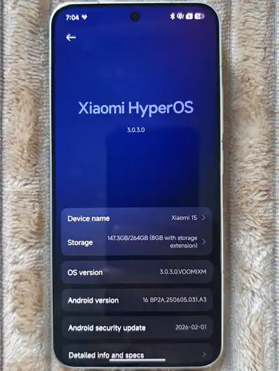Xiaomi 15 12/256 ГБ Белый