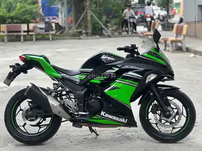 Kawasaki Ninja 300 2017 сине-черный