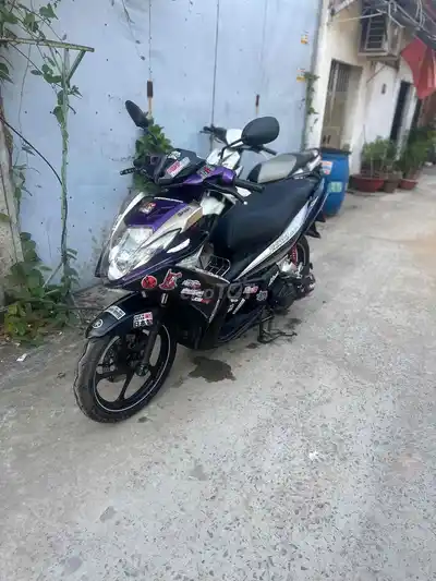 Yamaha Nouvo 5 FI 2012 Черно-фиолетовый
