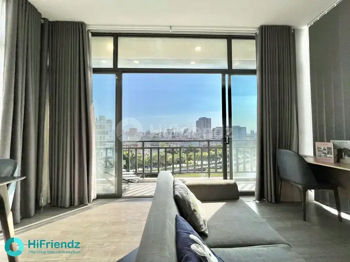1-комн. апартаменты с балконом, вид на набережную, 65 м², Friendship Tower, Thao Cam Vien