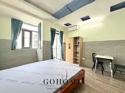 Студия с мебелью и техникой рядом с Emart Phan Huy Ich