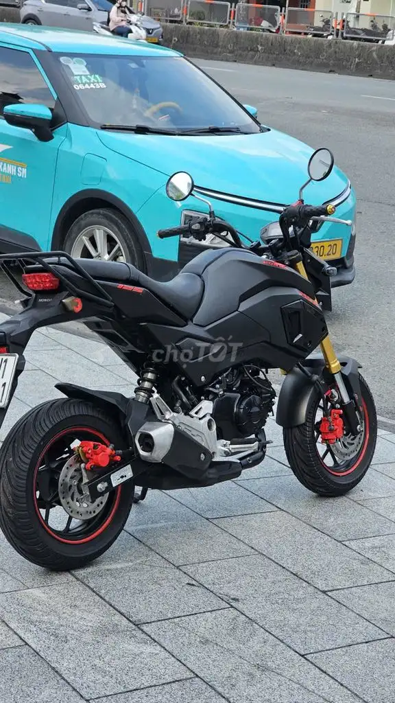 Honda MSX125 2018, черный, 30 000 км
