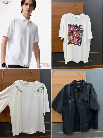 Поло Uniqlo, футболки, рубашка SHEIN