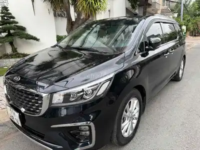 KIA Sedona 2020 максимальная комплектация дизель черно-синий