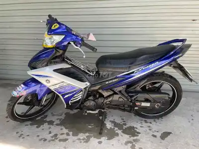 Yamaha Exciter 135 Сине-белый 5-ступенчатый