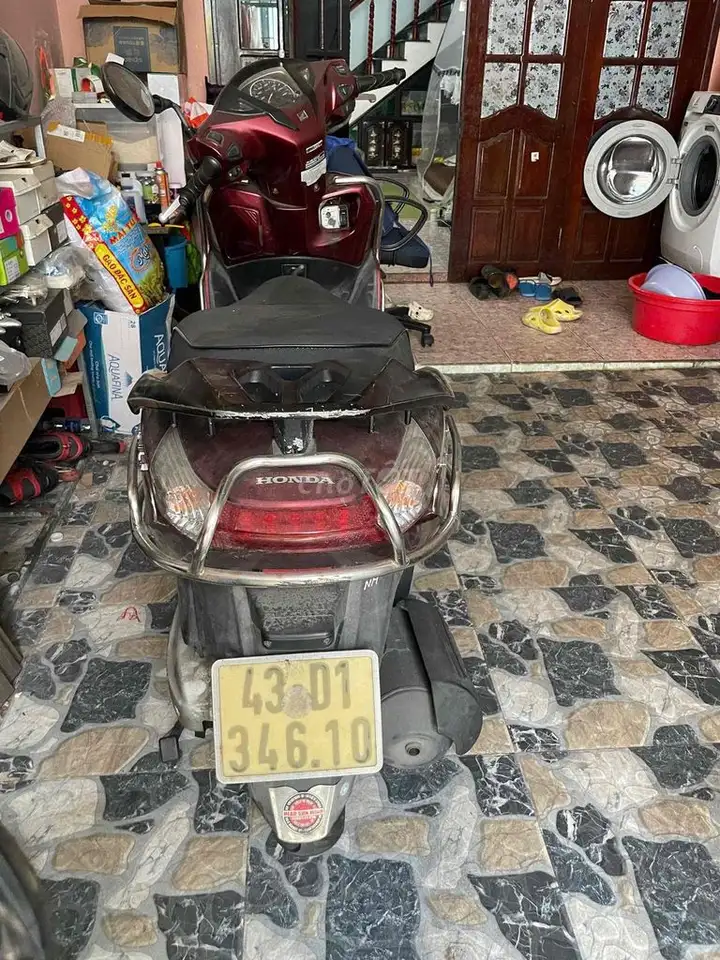 Honda Lead 2014, женский, красный