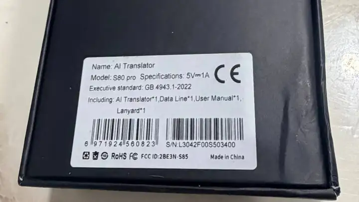 VOICE TRANSLATOR AI
