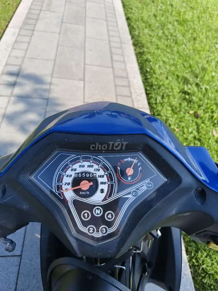 Suzuki Axelo 125cc сине-белый. BS 43