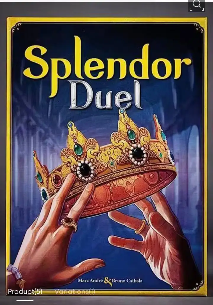 Настольные игры Splendor и 7 Wonders: Duel