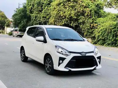 Toyota Wigo 1.2 G 2021 белый автомат 50 тыс. км