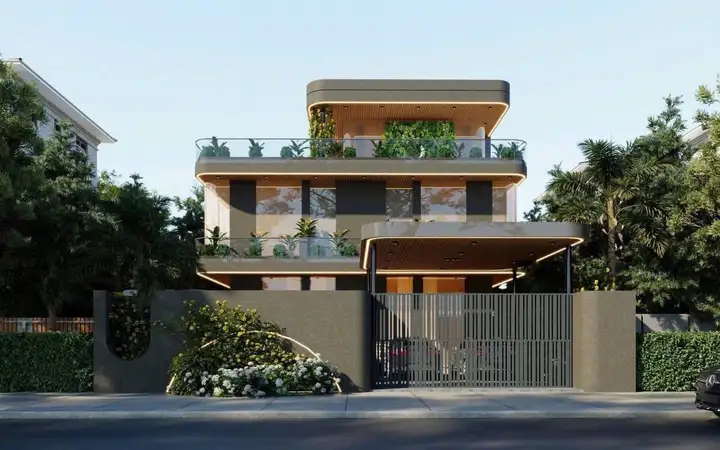 Вилла 3 этажа 5 спальни 6WC 650m2