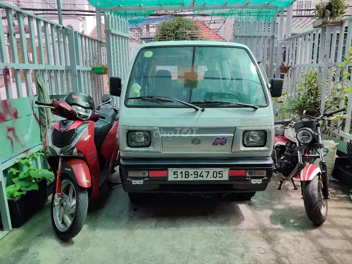 Suzuki Carry 7 мест 2005 Белый