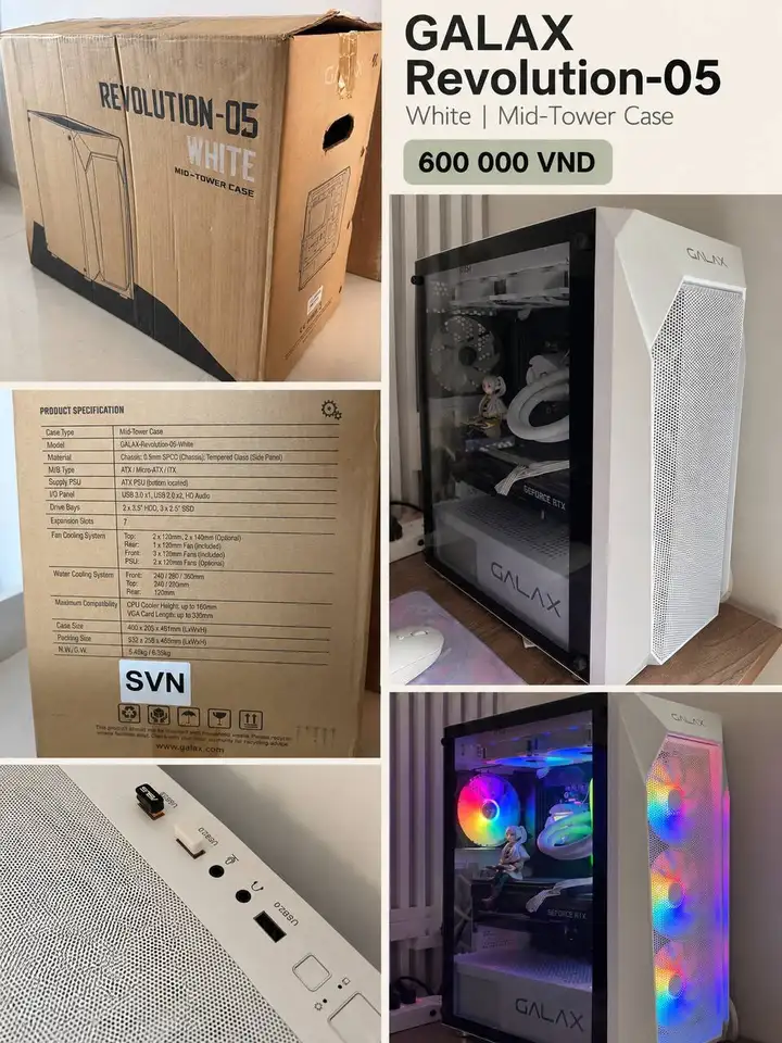 Игровой монитор MSI 27" 2K 240 Гц, блок питания DeepCool 750W, корпус для ПК