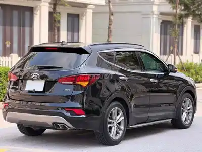 HYUNDAI SANTA FE 2018 4WD FULL бензин черный