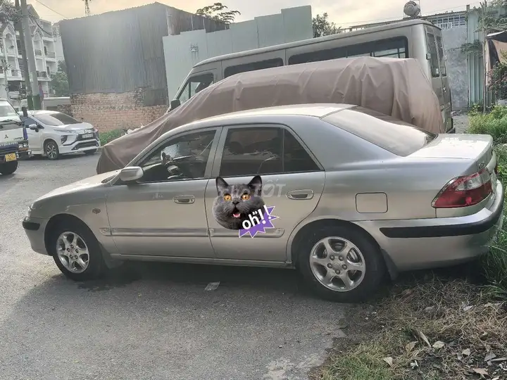 Mazda 626, полная комплектация, серебристый