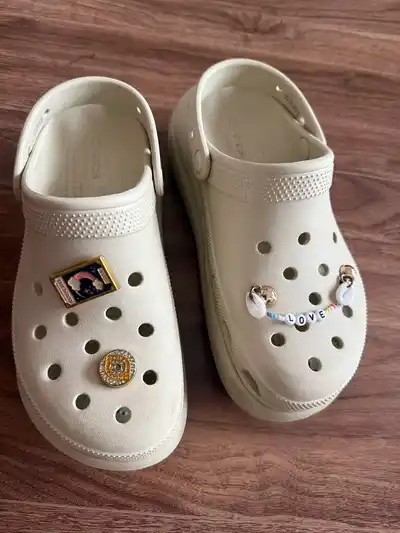Crocs с джибитсами, Nike Air Rift винтаж