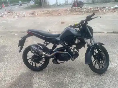 Мопед KimKo 50cc MSX, черный, бензиновый
