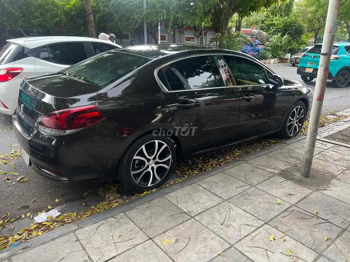Peugeot 508 1.6 AT 2015 полный комплект, черный, пробег 120 тыс.