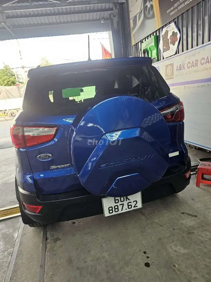 Ford Ecosport 2018 автомат 120000 км синий