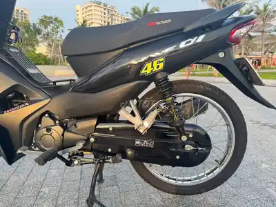 Honda Wave A 2025 черный матовый