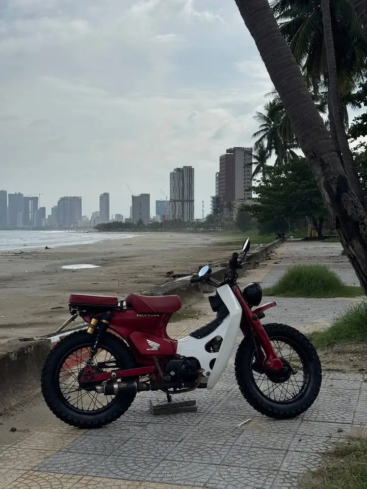 Кастомный мопед Honda Cub/Supercub 50