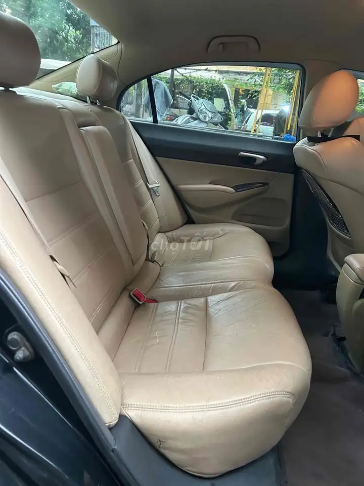 Honda Civic 1.8MT 2008, черный, МКПП