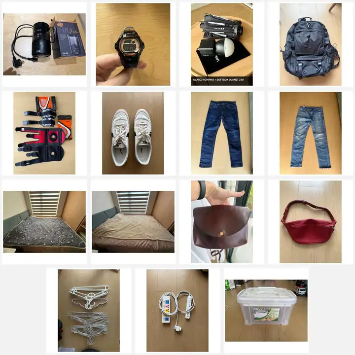 Капучинатор, часы Casio Baby-G, Ulanzi L023, рюкзак, кеды Nike, джинсы Levi's и др.