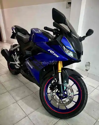 Yamaha R15 2019, синий зиновый сайгон, основной владелец