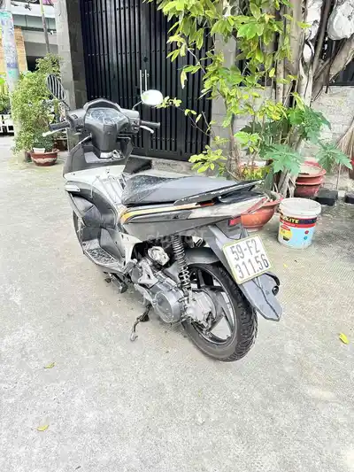 HONDA AIR BLADE 2009 ЧЕРНО-БЕЛЫЙ