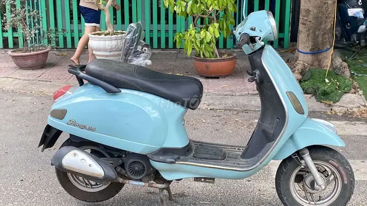Piaggio Vespa 50cc 2021 бирюзовый