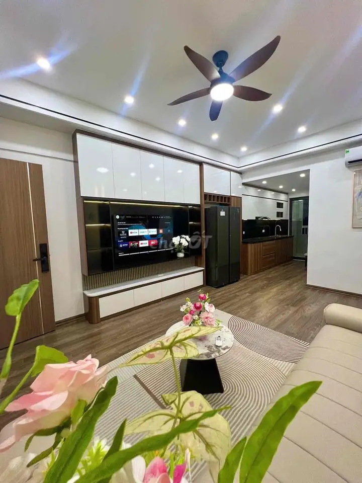 Квартира в башне CT2 Бак Линь Дам: - Площадь: 82м² - Планировка: 3 спальни, 2 санузла